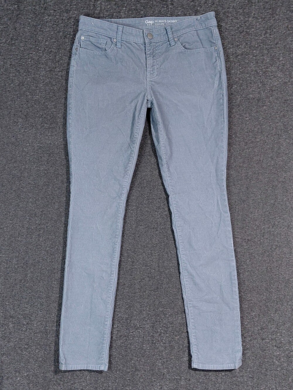GAP Women’s Skinny Corduroy Pants in Baby Blue Sz 2
